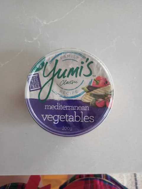 Yumi'S Classic Mediterranean Vegetables Dip