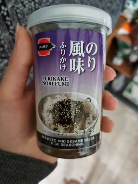 J-Basket Furikake Nori Fumi Seaweed And Sesame Seeds Rice Seasoning