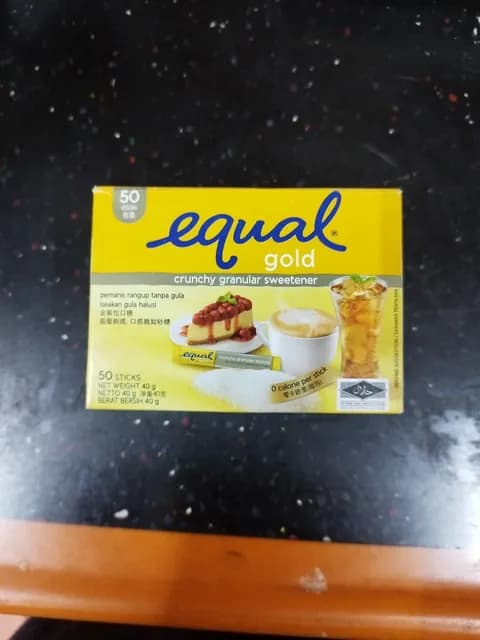 Equal Gold Crunchy Granular Sweetener
