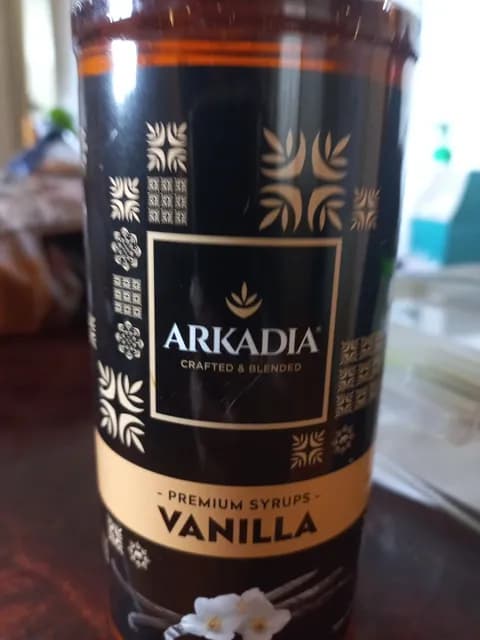 Arkadia Crafted & Blended Vanilla Syrup