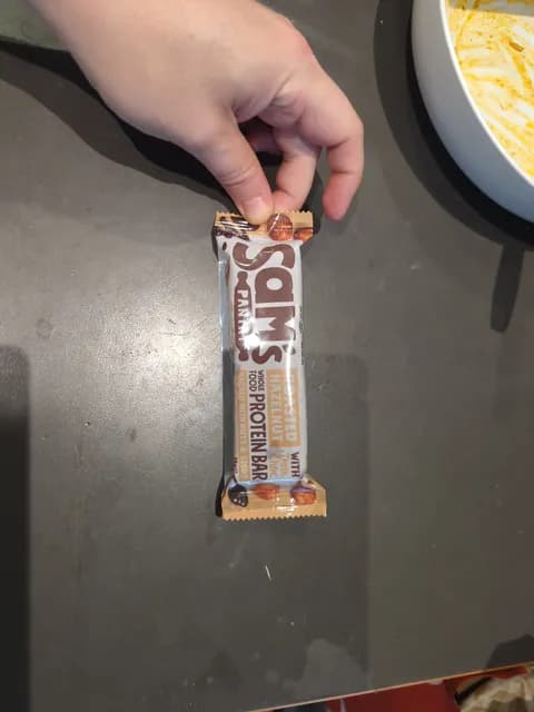 Sam'S Pantry Roasted Hazelnut With Dark Choc Whole Food Protein Bar