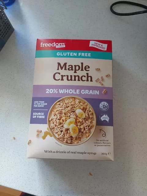 Freedom Classic Gluten Free Maple Crunch