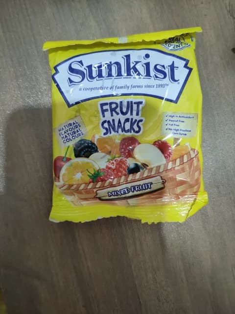 Sunkist Fruit Snacks Mixed Fruit