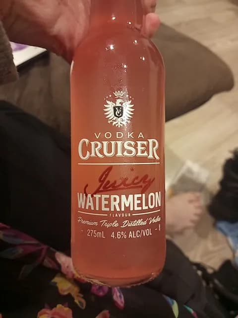 Vodka Cruiser Juicy Watermelon Premium Triple Distilled Vodka