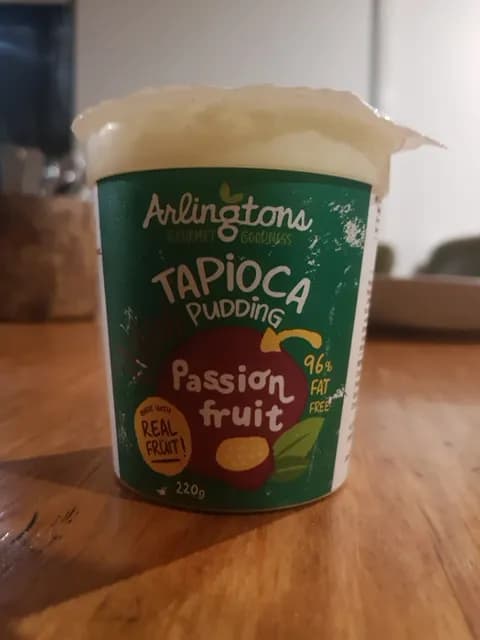 Arlingtons Gourmet Goodness Passion Fruit Tapioca Pudding