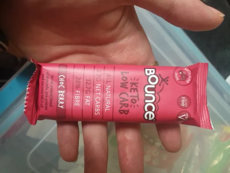 Bounce Choc Berry Keto Low Carb Bar