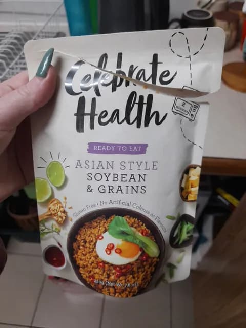 Celebrate Health Ready To Eat Asian Style Soybean & Grains Gluten Free