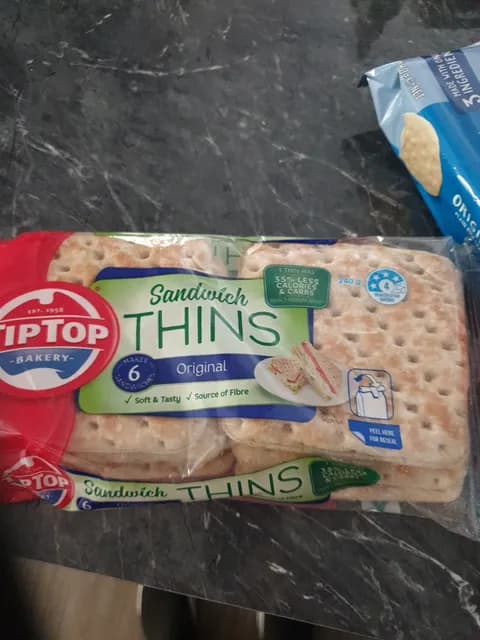 Tip Top Bakery Sandwich Thins Original