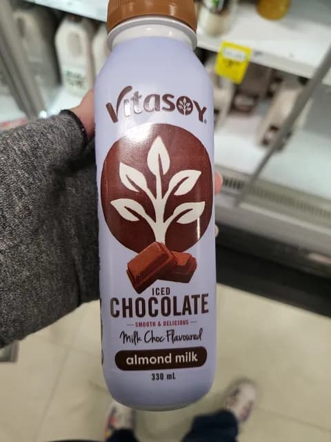 Vitasoy Iced Chocolate Milk Choc Flavored Almond Milk