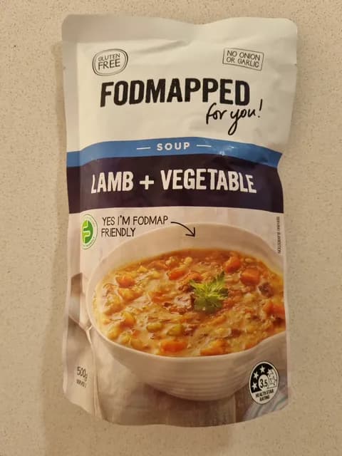 Fodmapped For You Lamb + Vegetable Soup