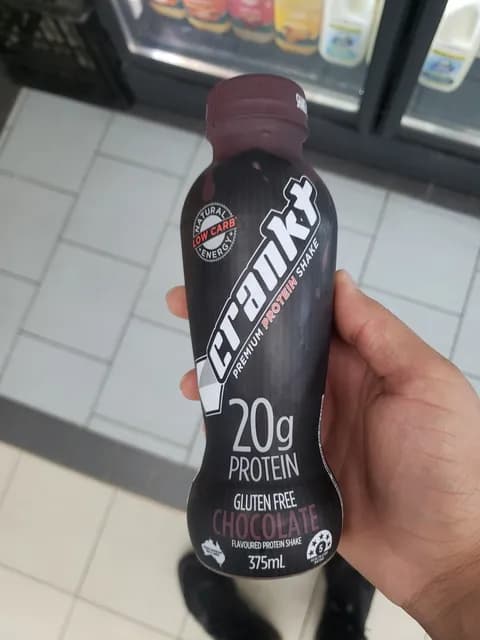 Crankt Gluten Free Chocolate Premium Protein Shake