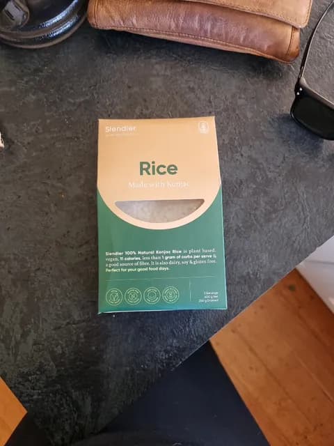 Slendier Rice Made With Konjac
