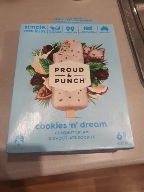 Proud & Punch Cookies 'N' Dream
