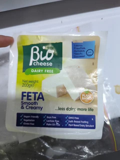Bio Cheese Dairy Free Feta Smooth & Creamy, Plant Based