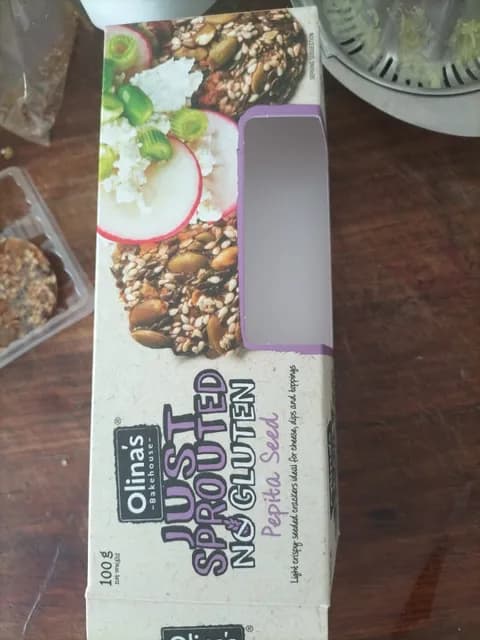 Olina'S Just Sprouted No Gluten Pepita Seed