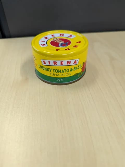 Sirena Chunky Tomato & Basil Tuna In Oil