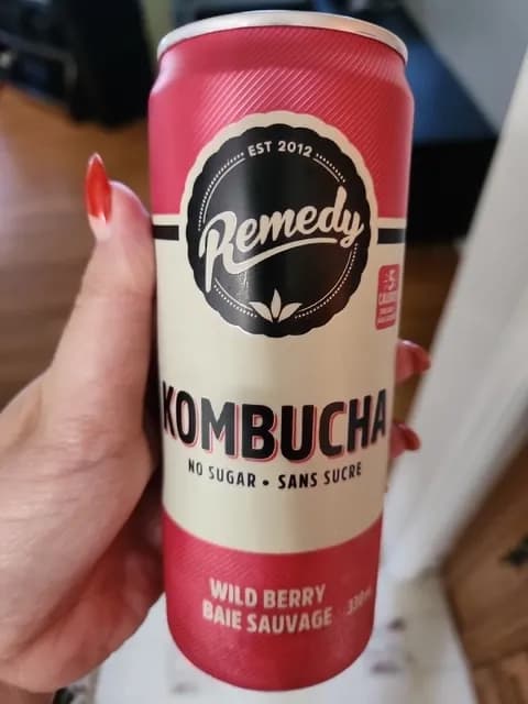 Remedy Kombucha Wild Berry