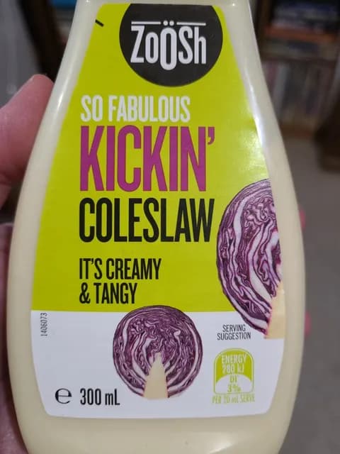Zoosh So Fabulous Kickin' Coleslaw