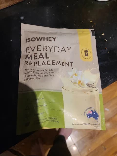 Isowhey Everyday Meal Replacement Vanilla Flavour
