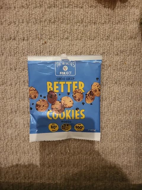 The No Nasties Project Choc Chip Better Cookies Minis