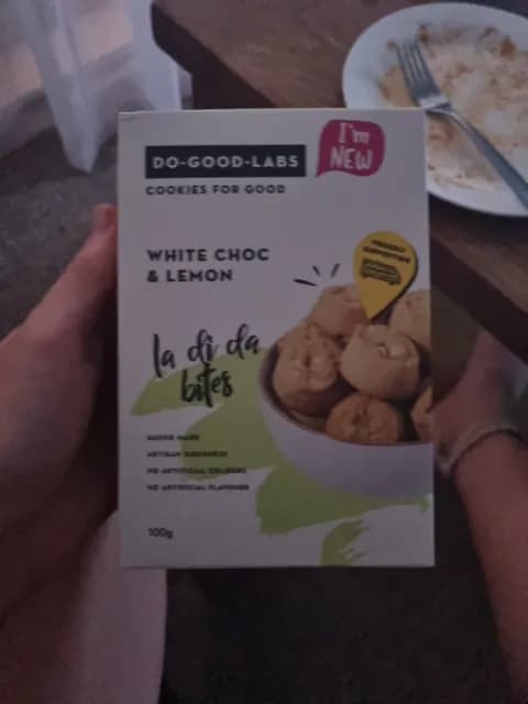 Do Good Labs White Choc & Lemon La Di Da Bites