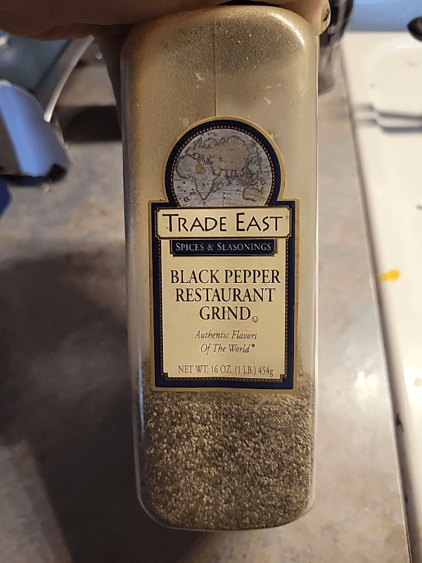 Trade East Spices & Seasonings Black Pepper Restaurant Grind