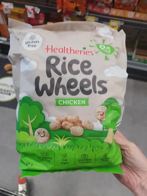 Healtheries Rice Wheels Chicken