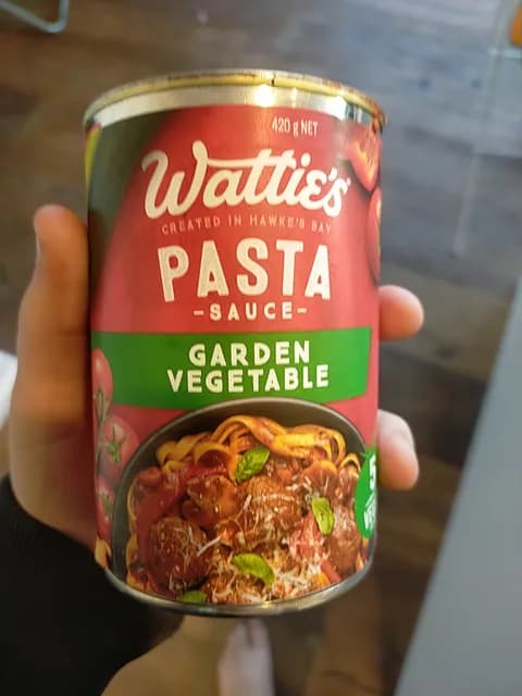 Wattie'S Garden Vegetable Pasta Sauce