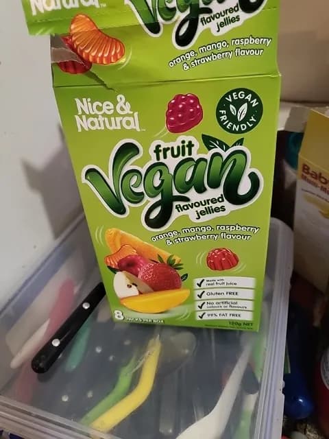Nice & Natural Vegan Fruit Flavoured Jellies