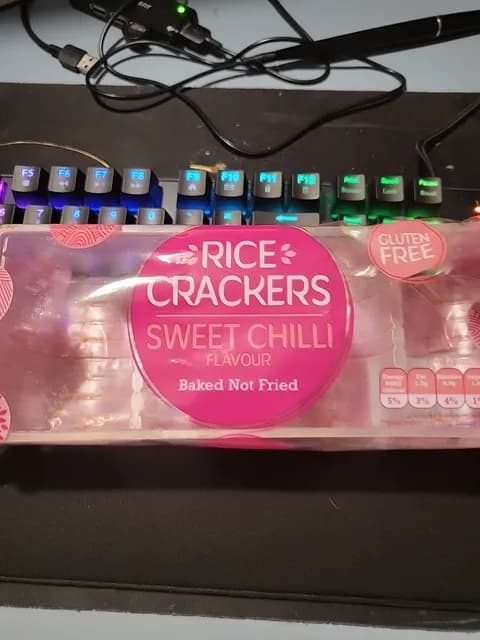 Rice Crackers Sweet Chilli Flavour
