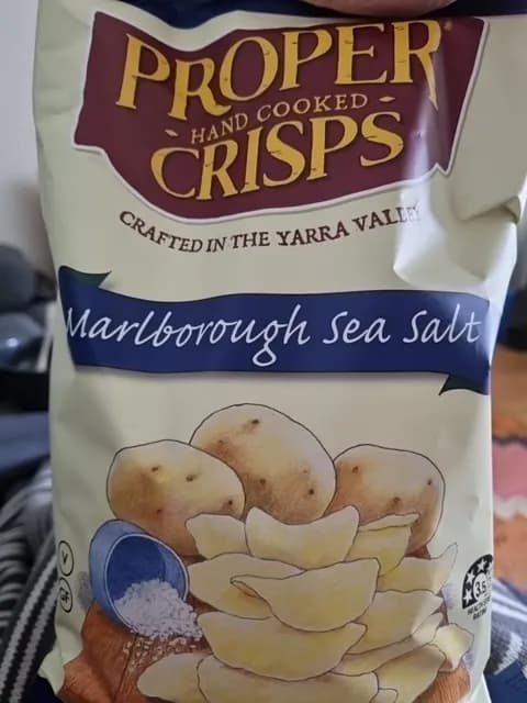 Proper Crisps Marlborough Sea Salt