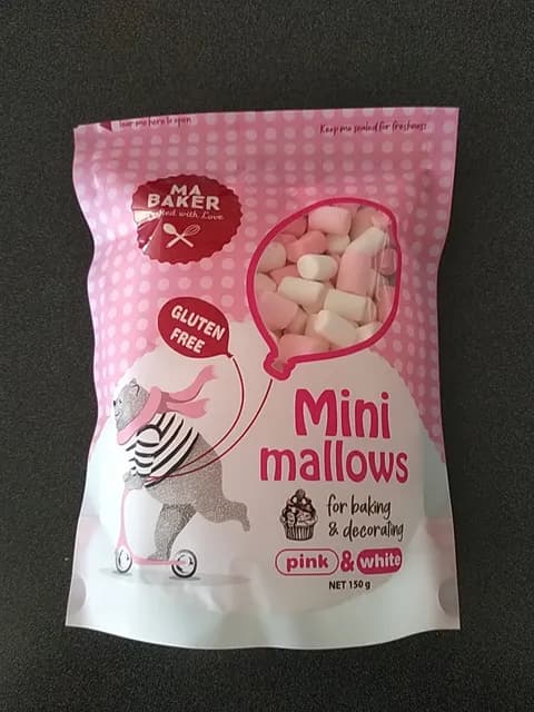 Ma Baker Gluten Free Pink & White Mini Mallows