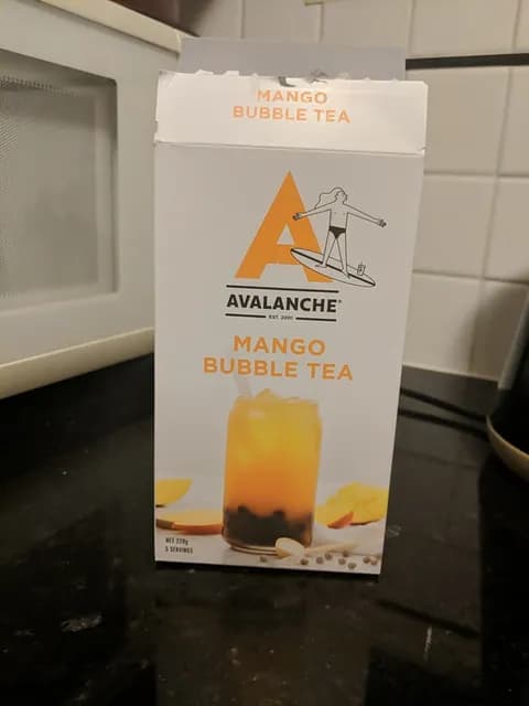 Avalanche Mango Bubble Tea