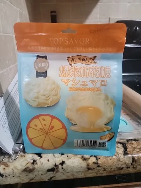 Top Savor Fruit Marshmallow (Orange Flavor