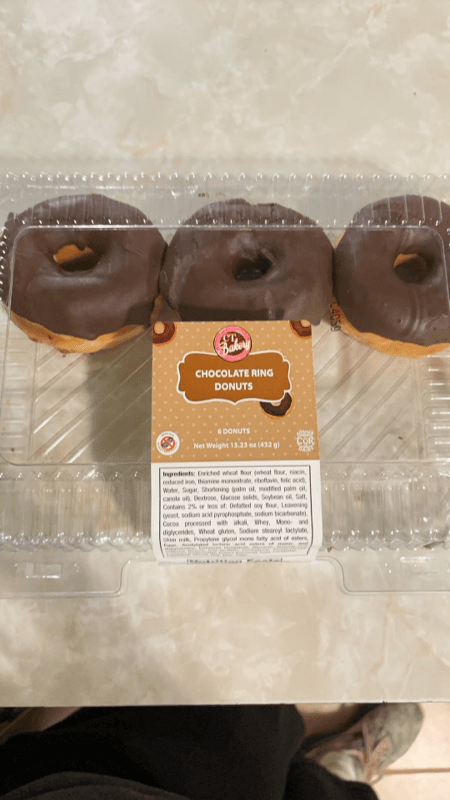 Ct Bakery Chocolate Ring Donuts