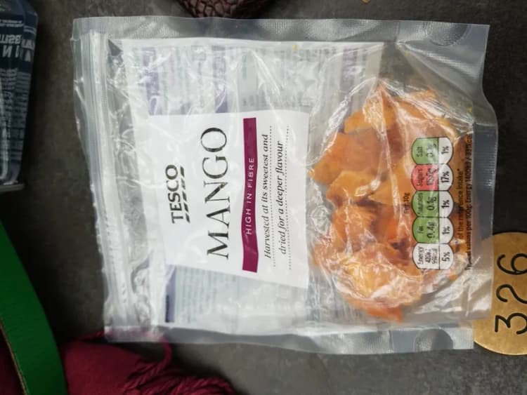Tesco Dried Mango