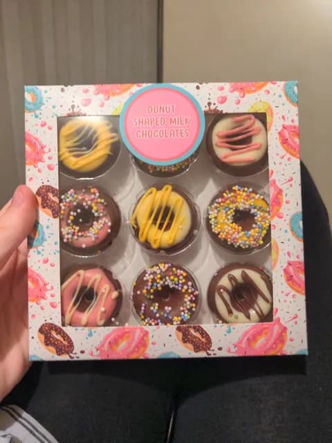 Donut Shaped Milk Chocolates