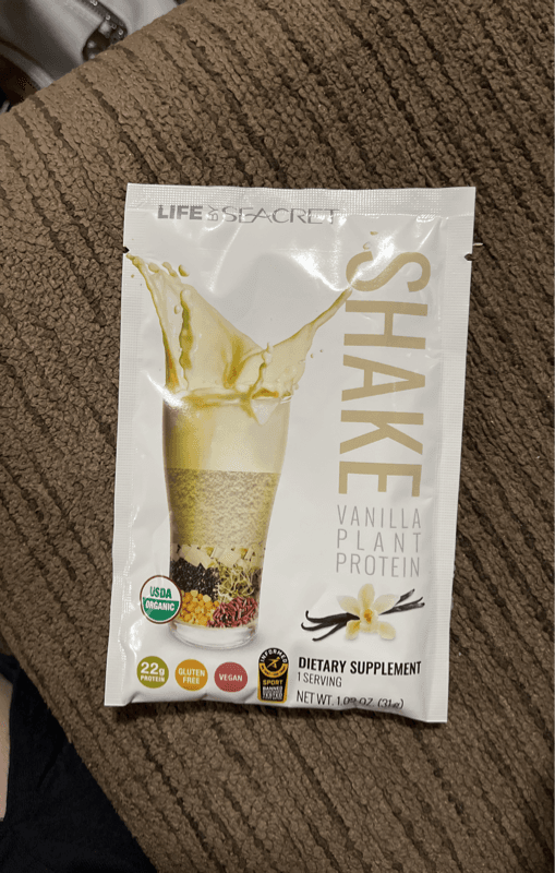 Life By Seacret Vanilla Plant Protein Shake