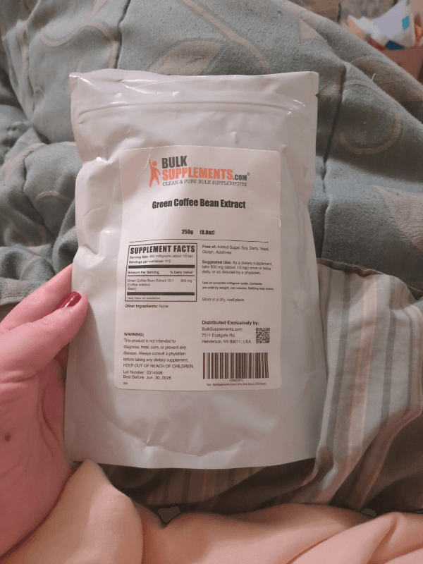 Bulksupplements.Com Green Coffee Bean Extract