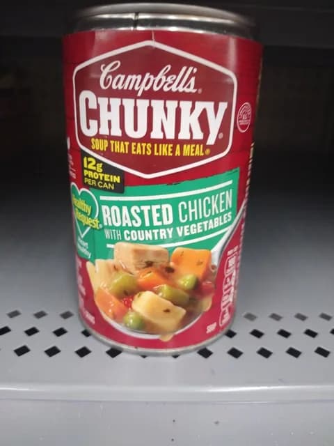 Campbell'S Chunky Soup Roasted Chicken With Country Vegetables