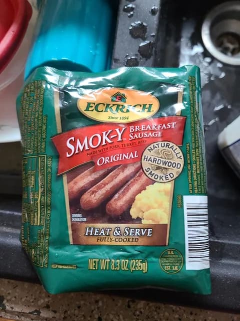 Eckrich Original Smok-Y Breakfast Sausage