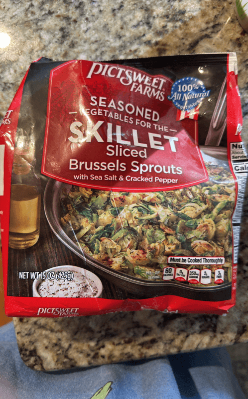 Pictsweet Farms Sliced Brussels Sprouts With Sea Salt & Cracked Pepper