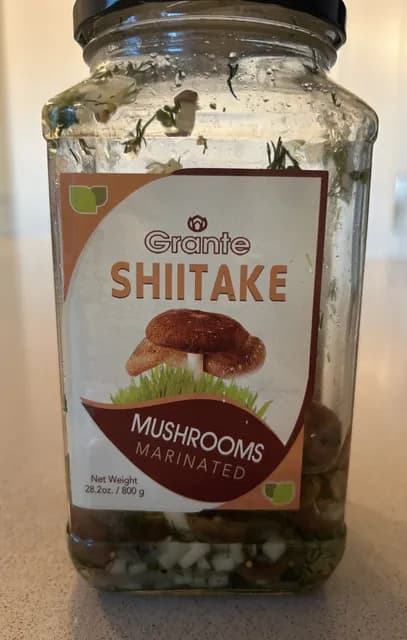 Grante Marinated Shiitake Mushrooms