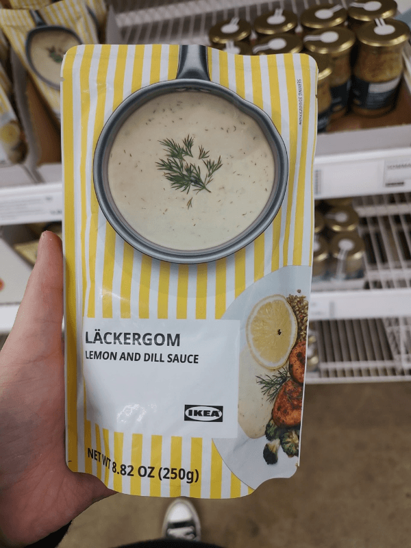 Ikea Lackergom Lemon And Dill Sauce