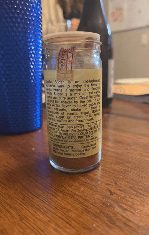 Penzeys Vanilla Sugar