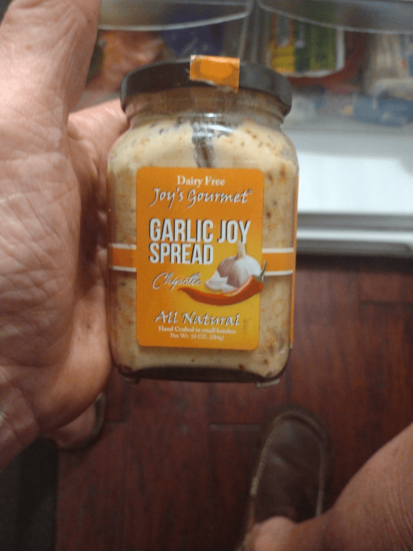 Joy'S Gourmet Dairy Free Garlic Joy Spread Chipotle