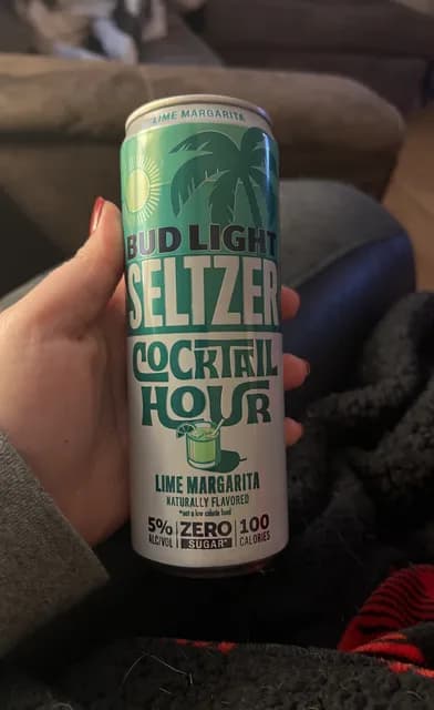 Bud Light Seltzer Cocktail Hour Lime Margarita