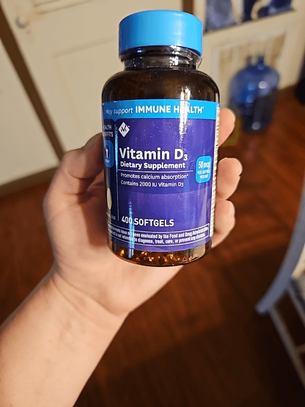 Member'S Mark Vitamin D3 50 Mcg 2000 Iu, 400 Softgels
