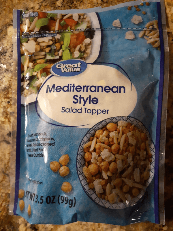 Great Value Mediterranean Style Salad Topper