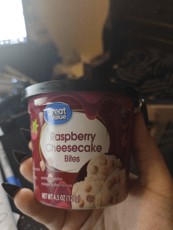 Great Value Raspberry Cheesecake Bites